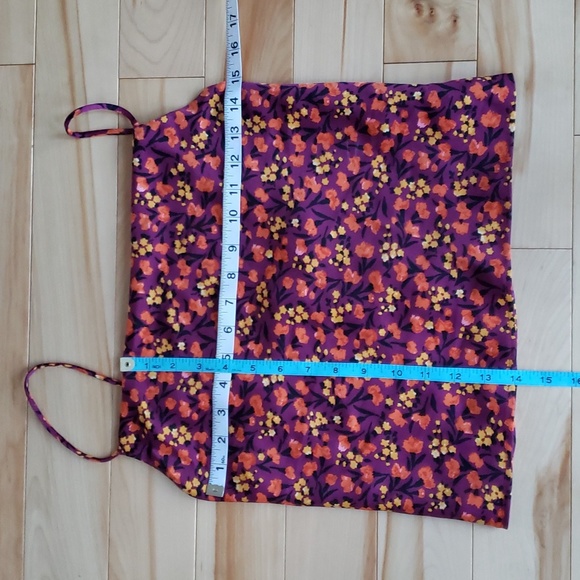 ZARA Floral camisole - Picture 8 of 12